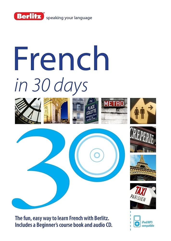 Berlitz French in 30 Days Audio CD – CD, July 1, 2014