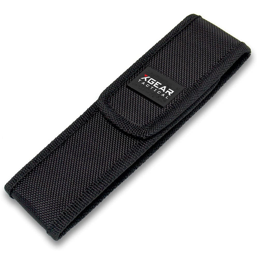 EcoGear FX Tactical LED Flashlight Holster - Fits Most Medium Size Flashlights Including EcoGear FX Models TK120 and TK130