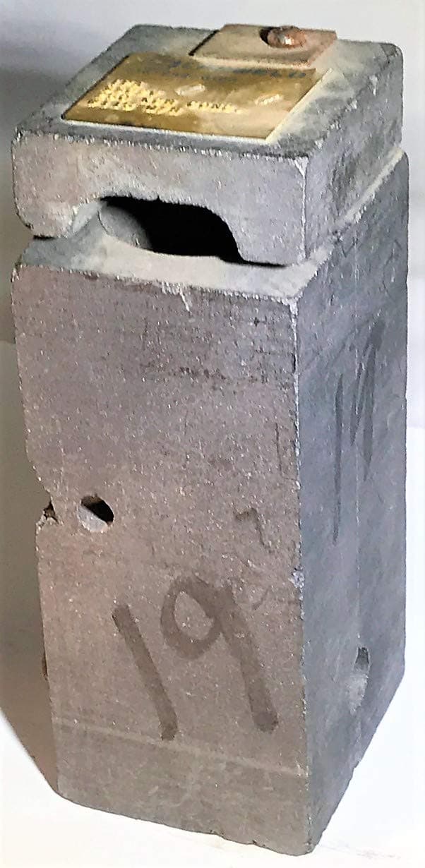 Erico Cadweld SSC3H Welding Bonding Mold, 400KCM Conc, 150 W/Metal, IPA