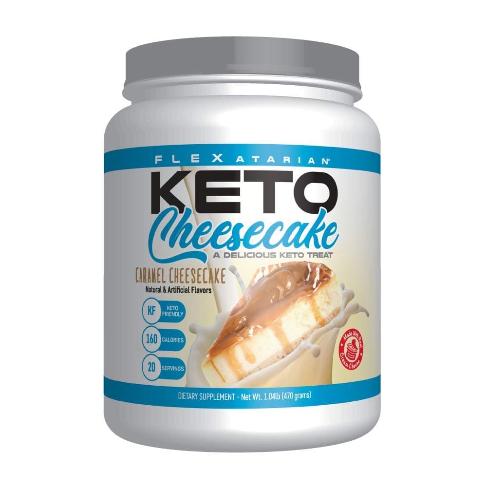 Flexatarian Flex Keto Cheesecake-Caramel, 1.1 lb