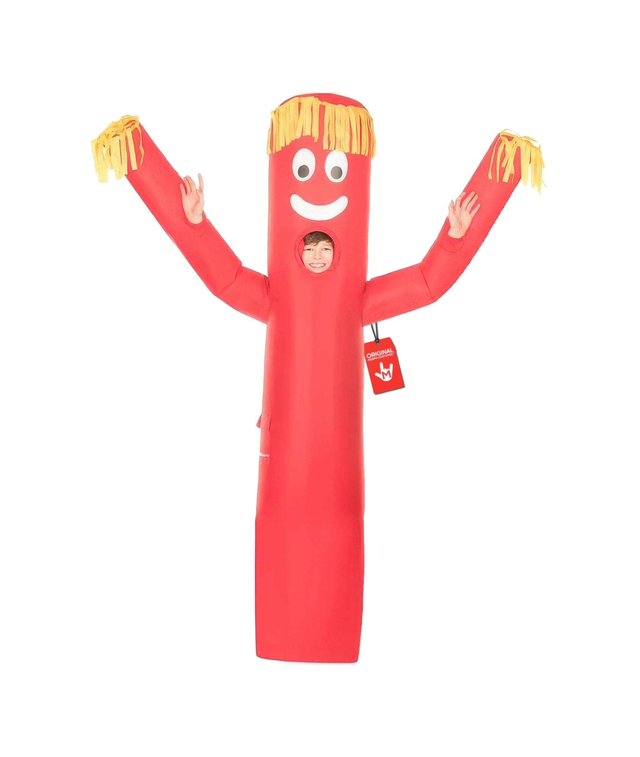 – Morph Giant Inflatable Red Wacky Waving Costume for Adults One Size