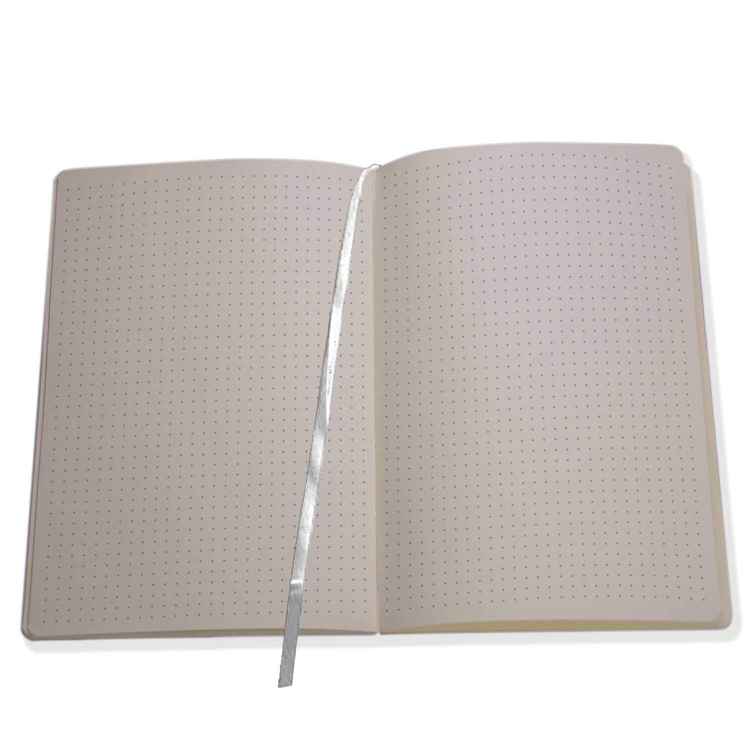 Journal Refill - Dot Grid Ruled - 5.5" x 8.2" (A5) Dot Grid Ruled Refill Paper | 5x8-200 pages | Travelers Notebook Refills for Refillable Journals Notebooks