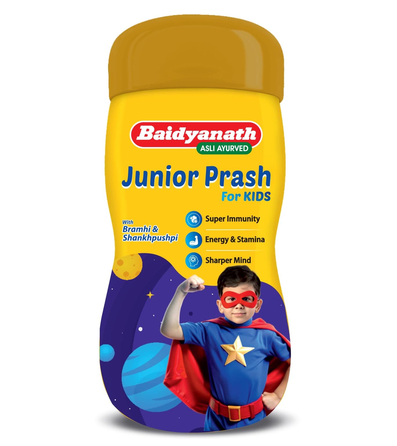 Junior Prash - Specially Formulated Chyawanprash for Kids(Amla,Brahmi,Sankhpushpi,Banslochan etc) - 1kg