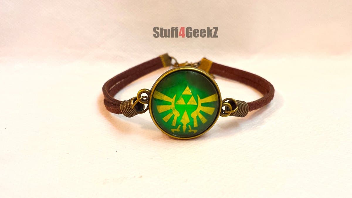 Legend of Zelda Logo Bracelet by Stuff4Geekz