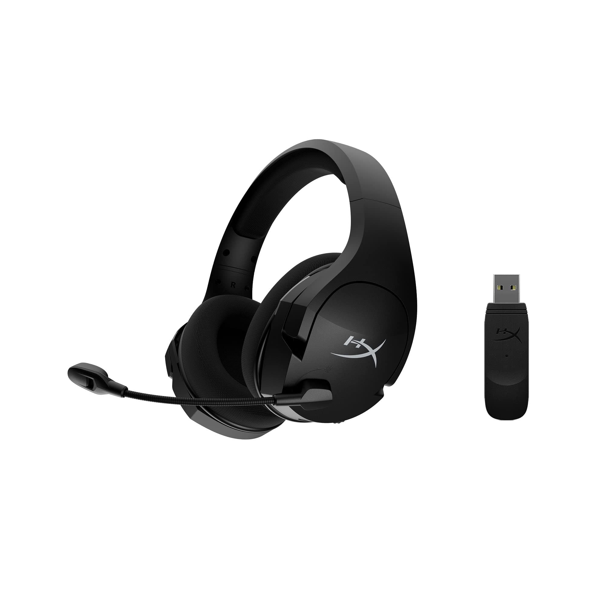 Cloud Stinger Core – Wireless Lightweight Gaming Headset, DTS Headphone:X spatial audio, Noise Cancelling Microphone, For PC, Black