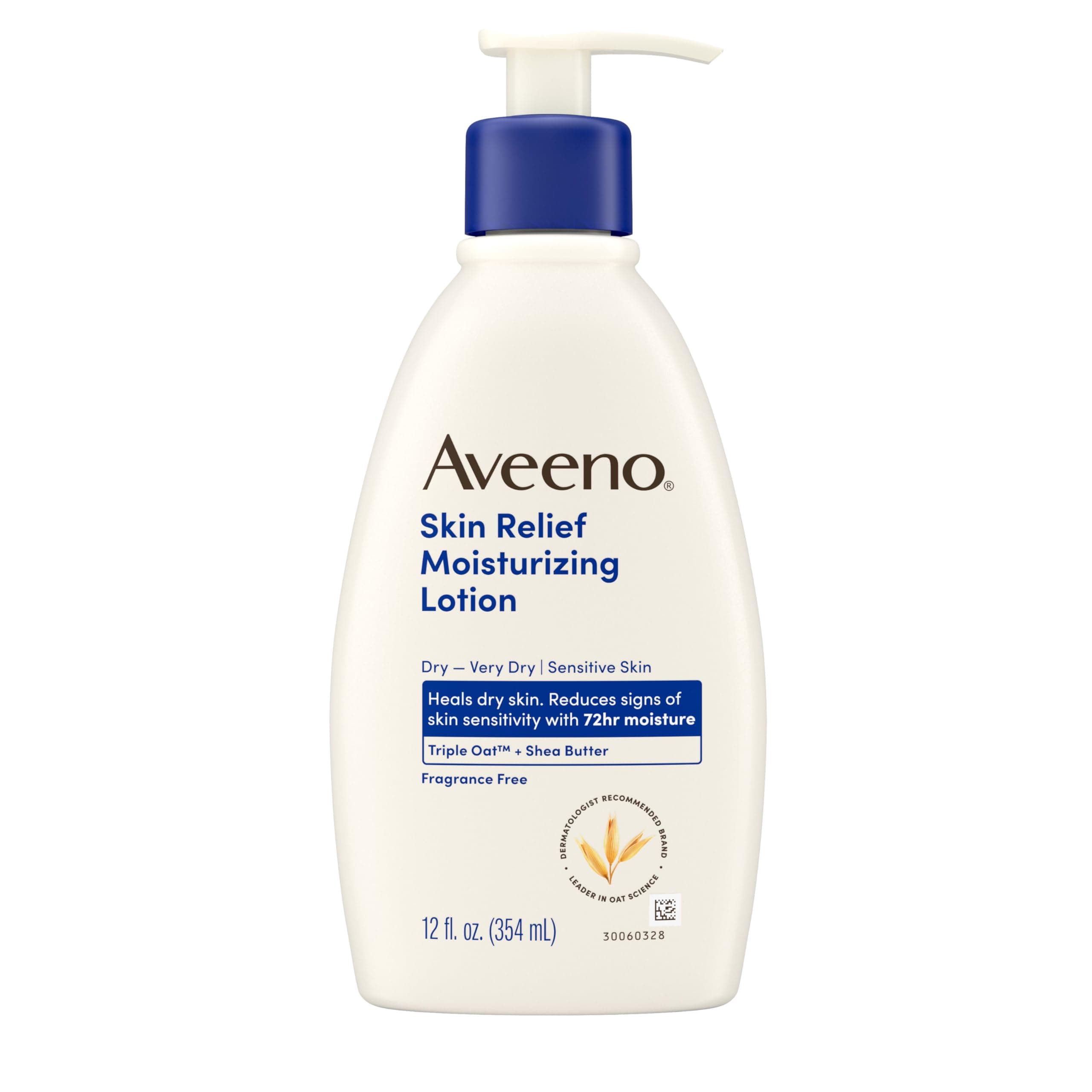 Aveeno Active Naturals Skin Relief Moisturizing Lotion Fragrance Free, 12 oz