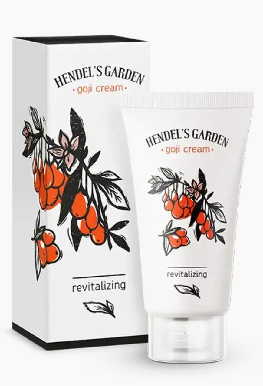 Hendel's Garden (2x50ML) - GOJI BERRY revitalising moisturising ANTI AGE ANTI WRINKLE CREAM (2x50ML)