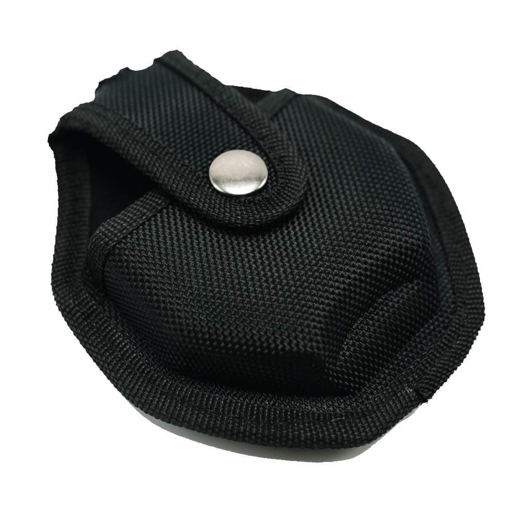 UZI UZI-CUFFCASE Nylon Reinforced Handcuff Case Pouch with Metal Pocket Clip and Key Holder Tactical Police Gear handcuffs Holster, Black