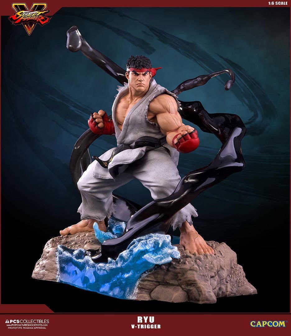 Pop Culture Shock Street Fighter V - Ryu V-Trigger 1:6 Scale Statue