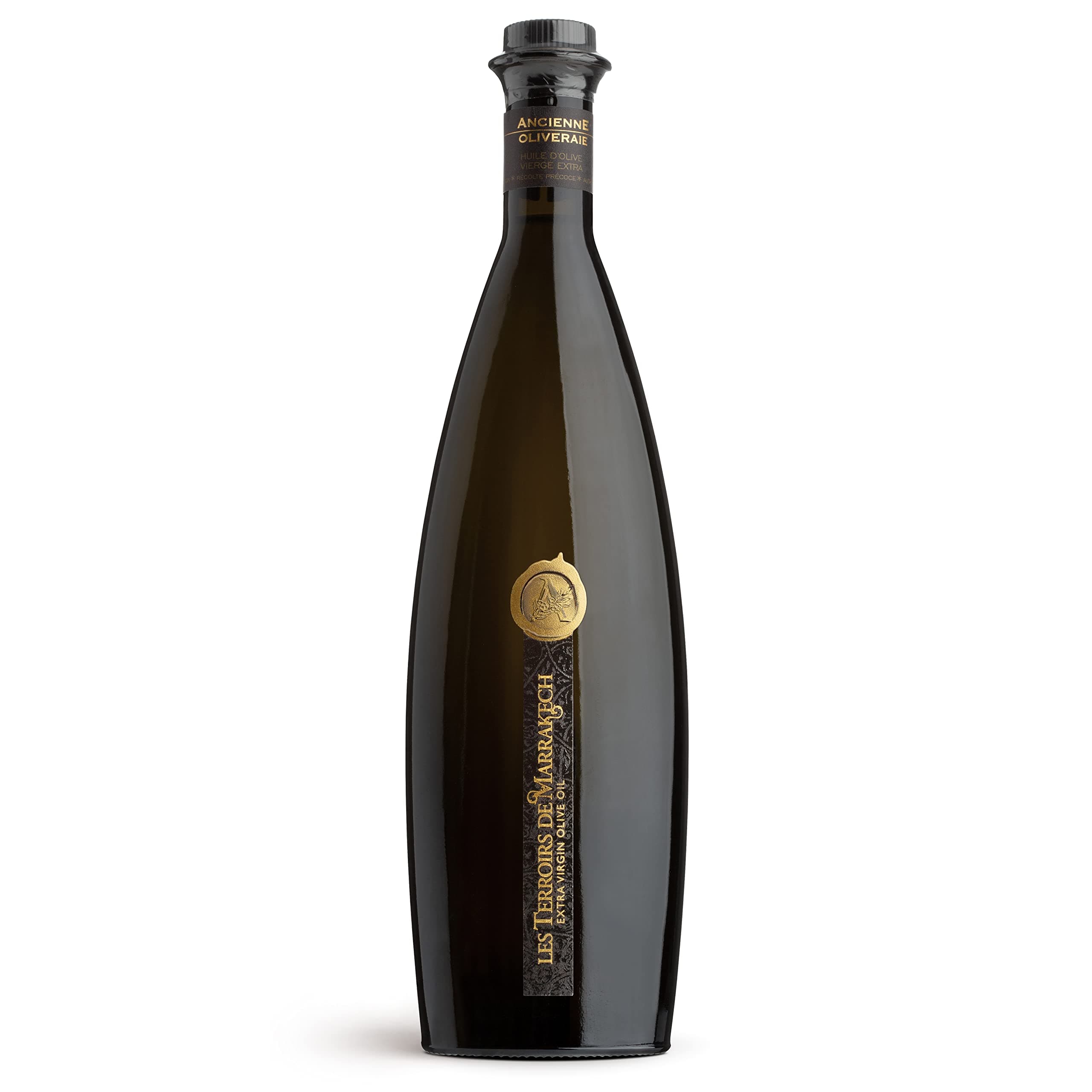 Extra Virgin Olive Oil, Polyphenol Rich Olive Oil, Moroccan Cold Pressed EVOO Oil, Keto Organic Olive Oil, USDA Certified, Award Winning, Carbon Neutral, 17fl oz. Bottle