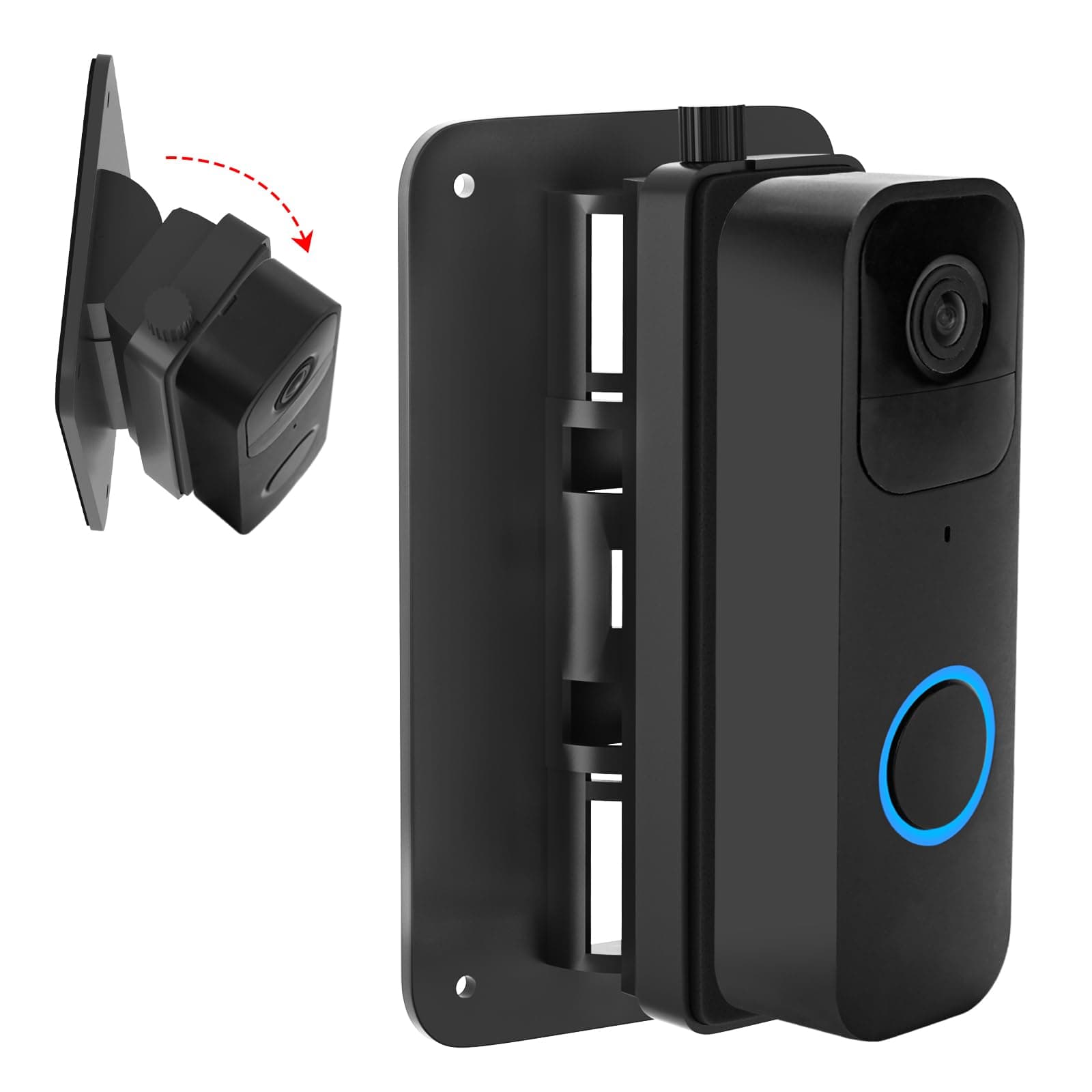Adjustable Doorbell Mount (30°to 145°) for Google Nest Doorbell Battery/Wired...