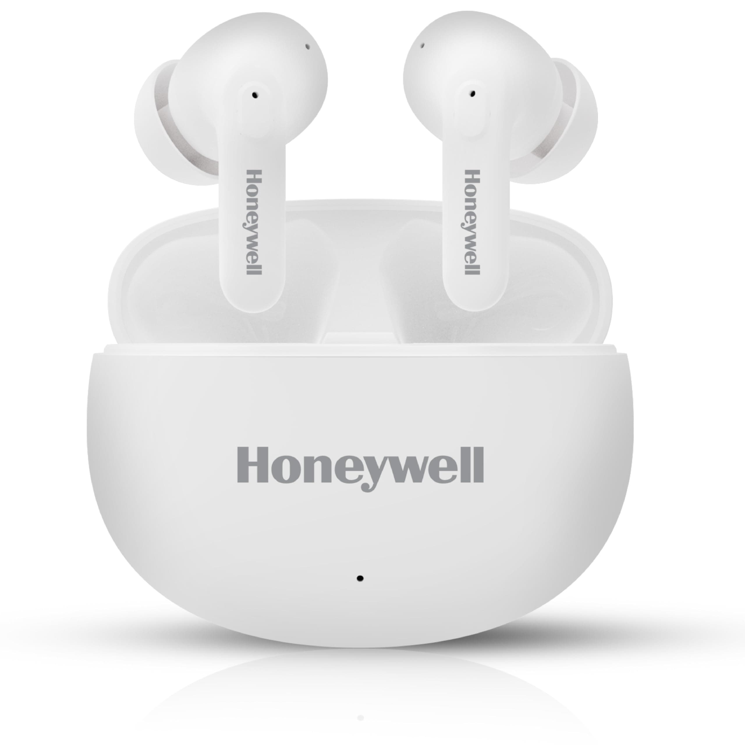 Honeywell Suono P2100 Bluetooth in Ear TWS Earbuds with 50h of Playtime, ENC Mode, 4 Mics, Type C Fast Charging, Low Latency Mode for Gaming, BT v5.3, 13mm Drivers, Voice Assistant,2 Years Warranty