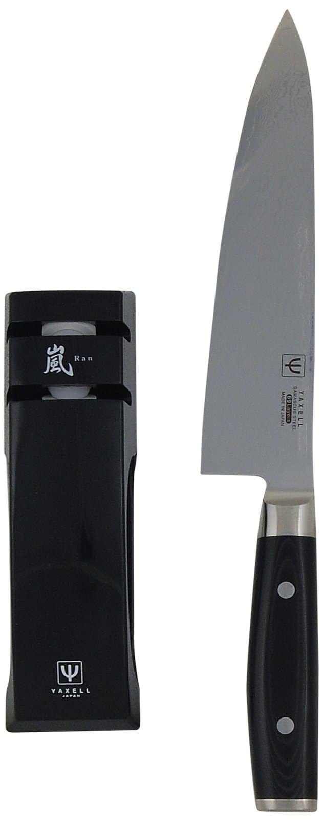Yaxell Ran Chef Knife 2-Piece Gift Set, 8-Inch
