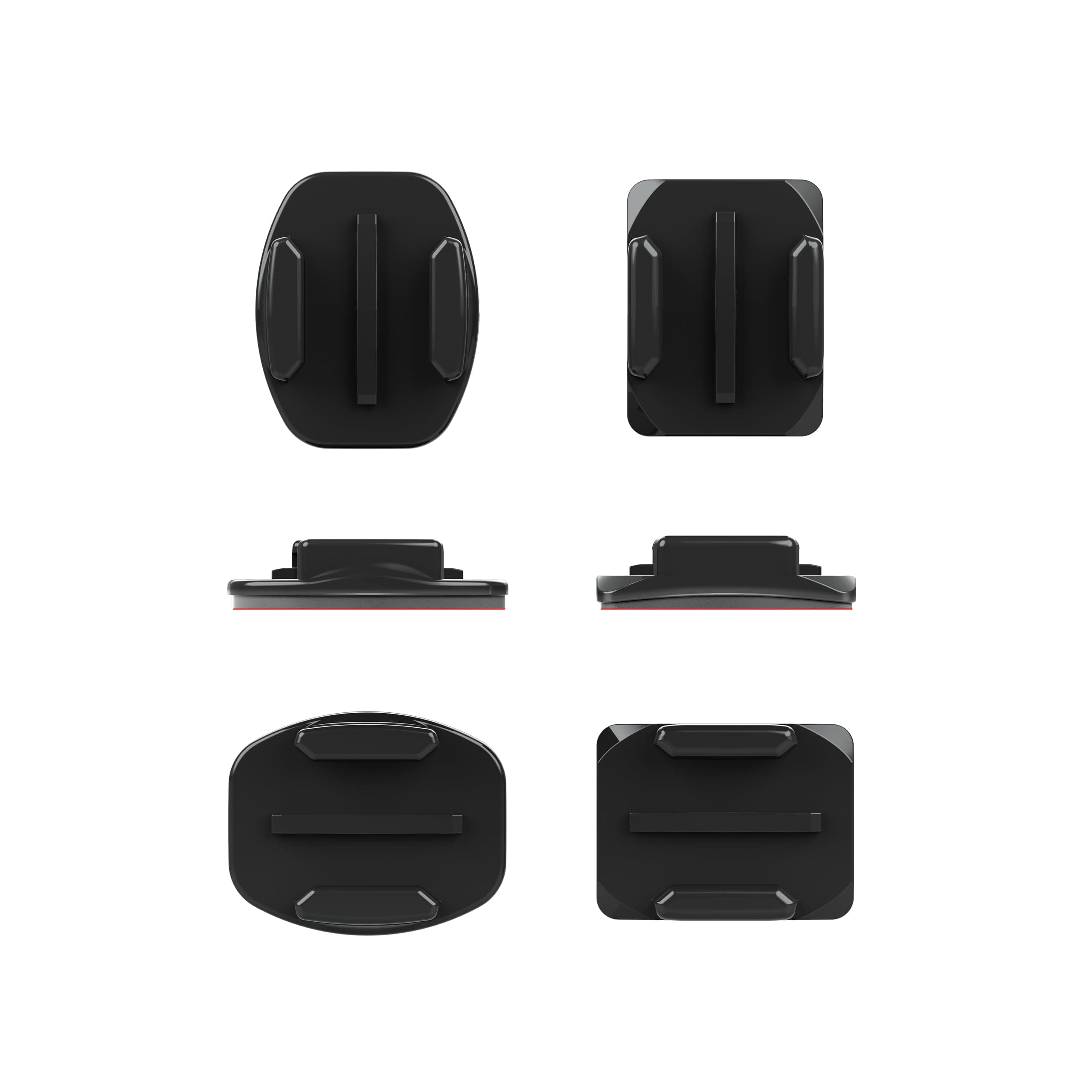 AACFT-001 Flat + Curved Adhesive Mounts (All Cameras) - Official Mount, One Size