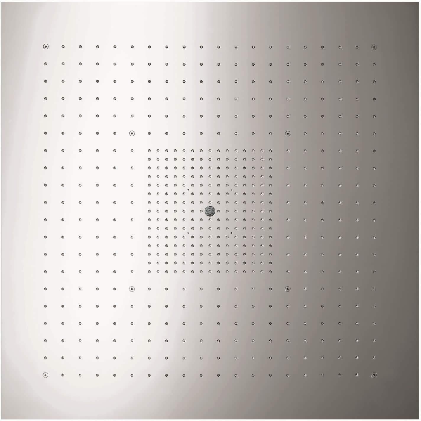 AXOR ShowerSolutions 28-inch Showerhead Dream Shower Avantgarde 3-Spray RainAir, Full, MonoRain Air Infusion with Airpower with QuickClean in Stainless Steel, 10625801