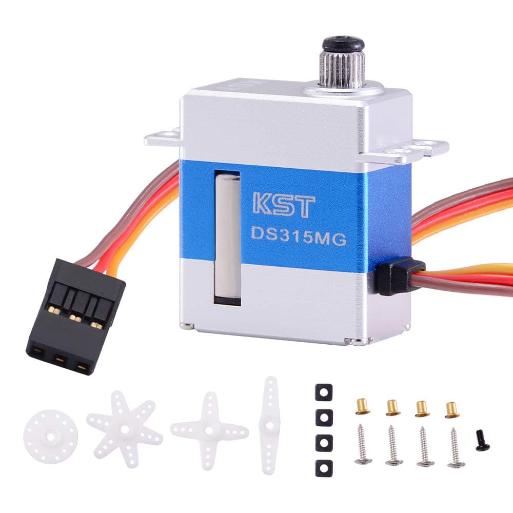 KST DS315MG 8.4V 4kg 0.07sec Digital Metal Gear Mini Servo Motor for UAV RC Car Robot Arm Helicopter Airplane Parts