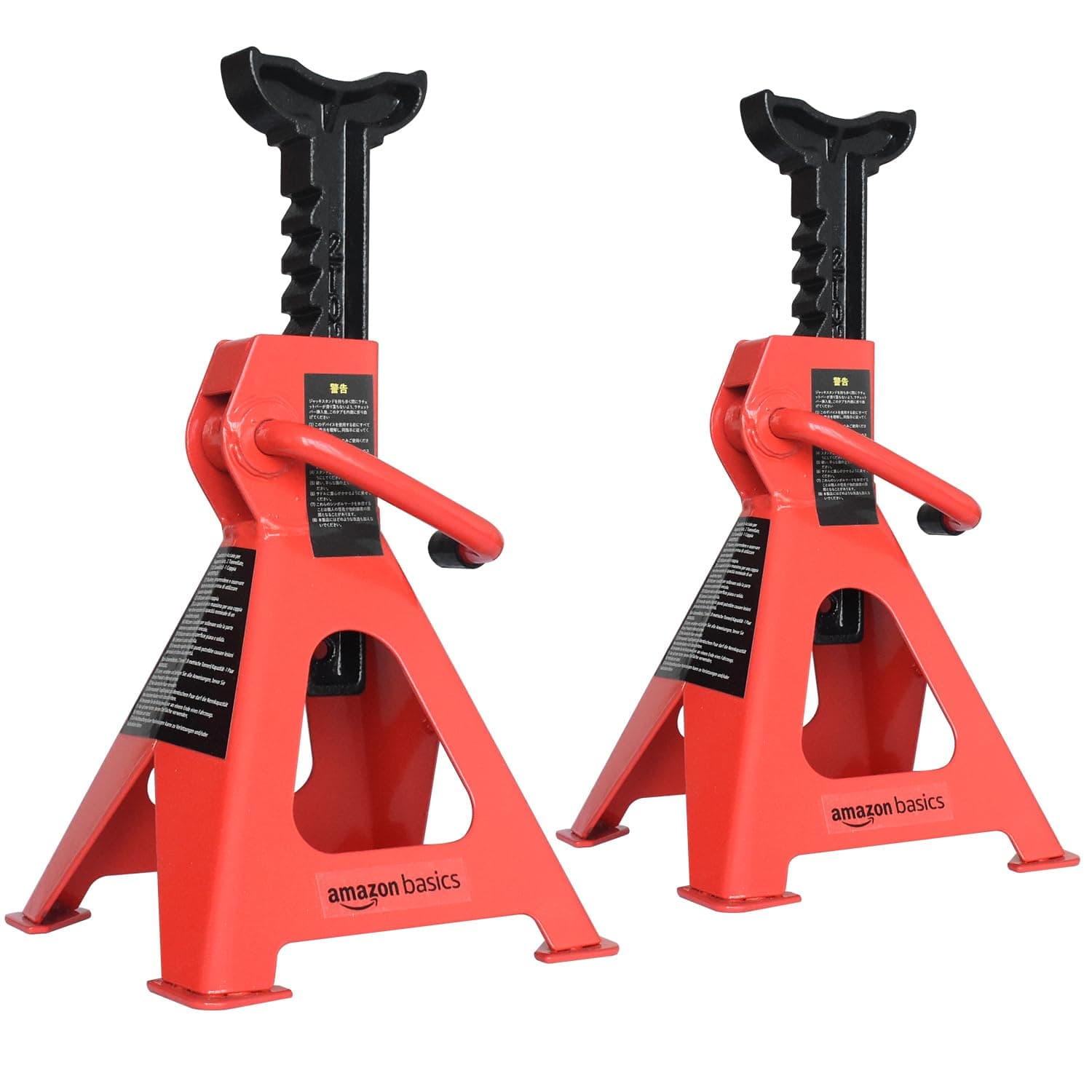 Amazon Basics Steel Jack Stands, 1.8 Ton Capacity - 1 Pair