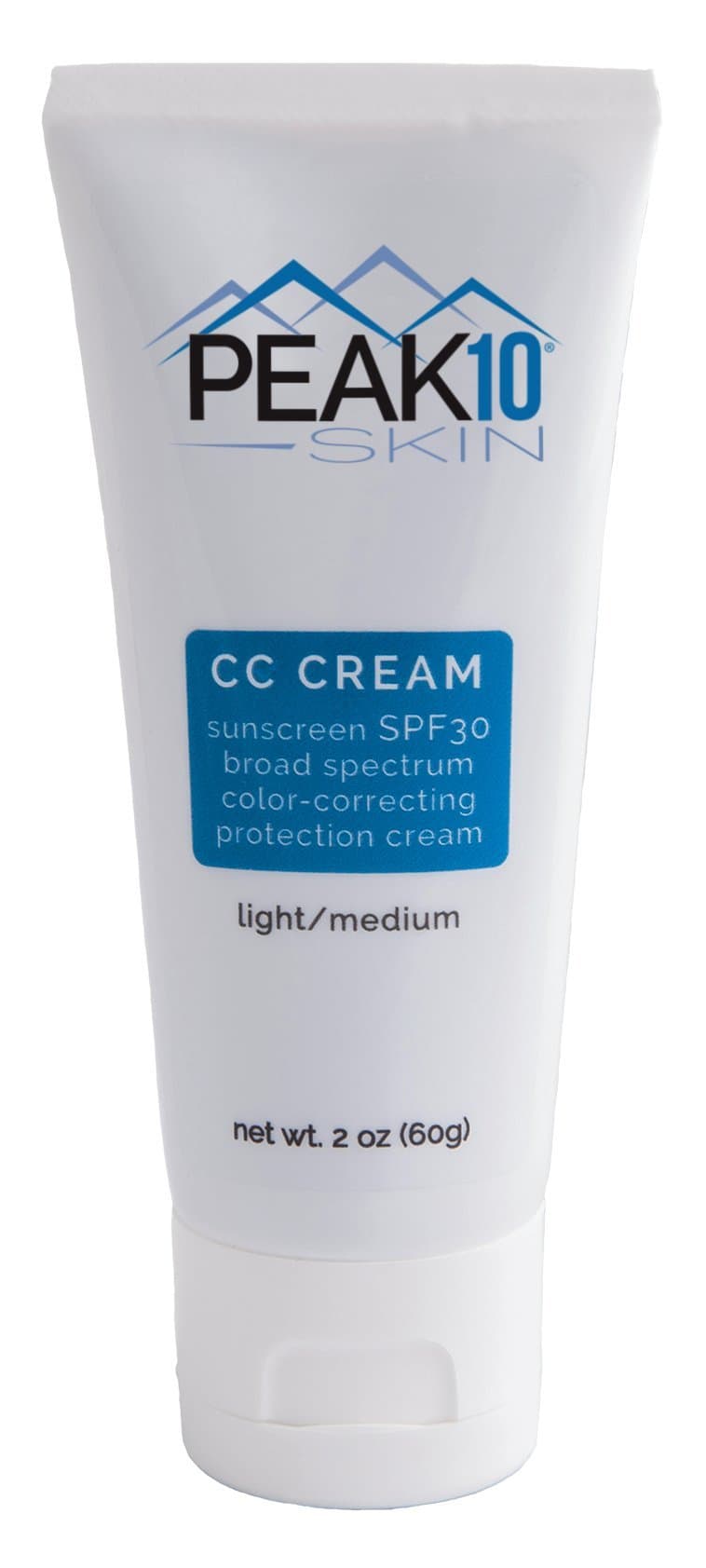 PEAK 10 SKIN - CC Cream SPF30 color correcting cream med/dark 2oz