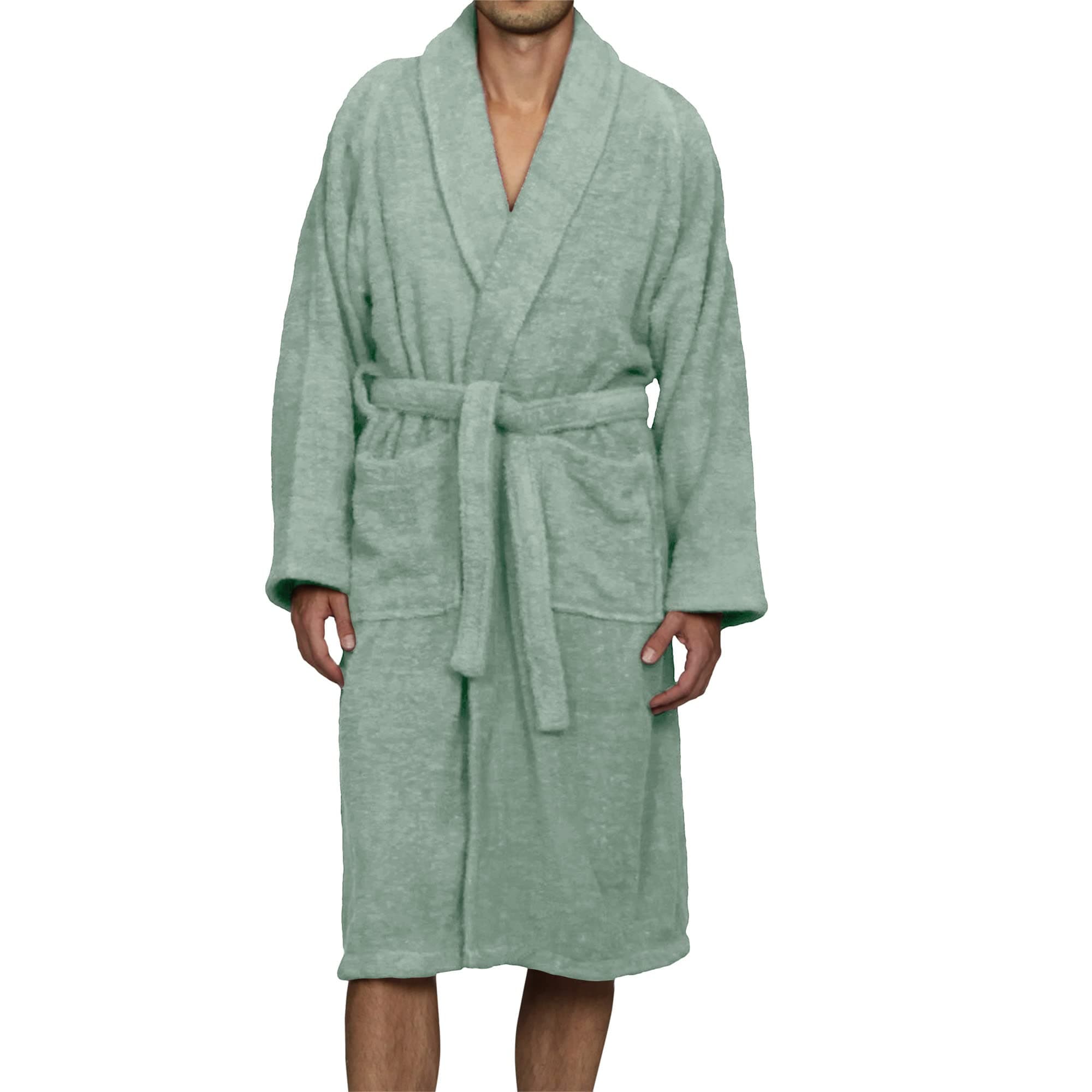 Superior Cotton Unisex Terry Robe, Soft And Absorbent Robes For Men And Women, Bathroom Accessories
