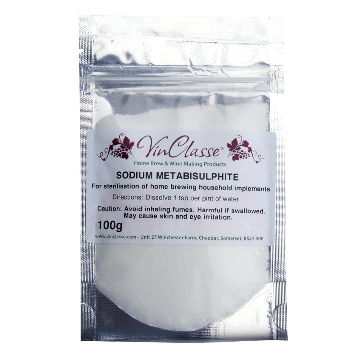 Sodium Metabisulphite (e223) - 100g