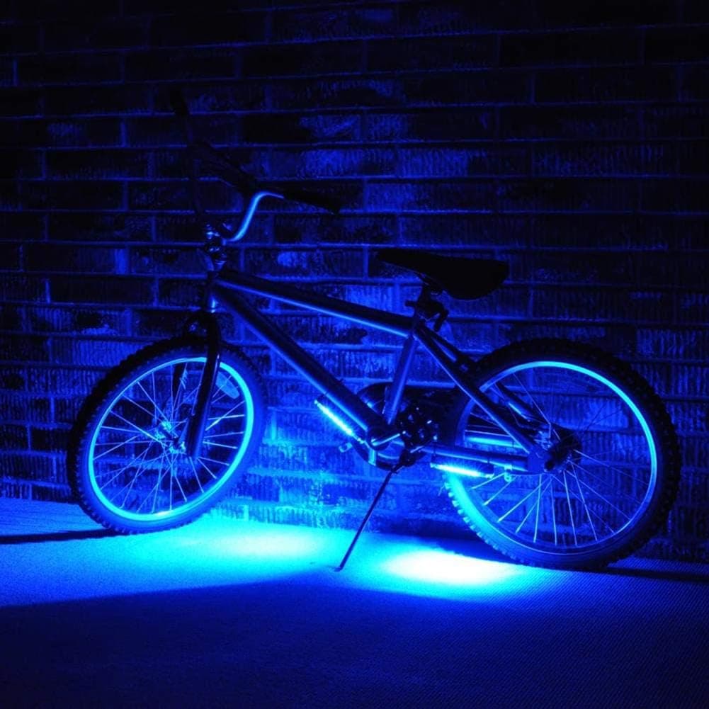 Brightz GoBrightz LED Bike Frame Light - Glowing Bike Underglow Light Bar for Night Riding - 4 Modes Flashing or Steady Glow - Cool Bicycle Lights for Kids, Teens & Adults - Be Cool, Be Safe, Be Seen
