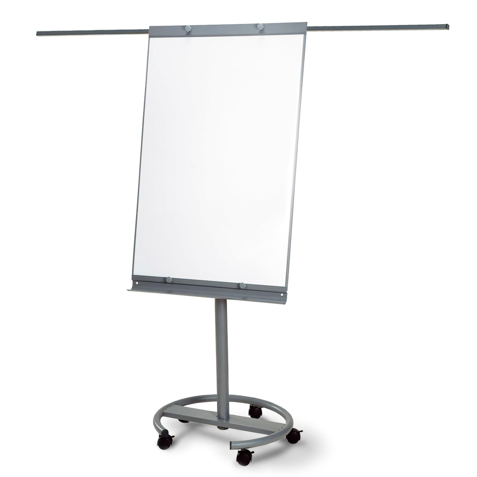 Master of Boards® Mobile Flipchart - Ultra Vision | Height Adjustable with Side Arms