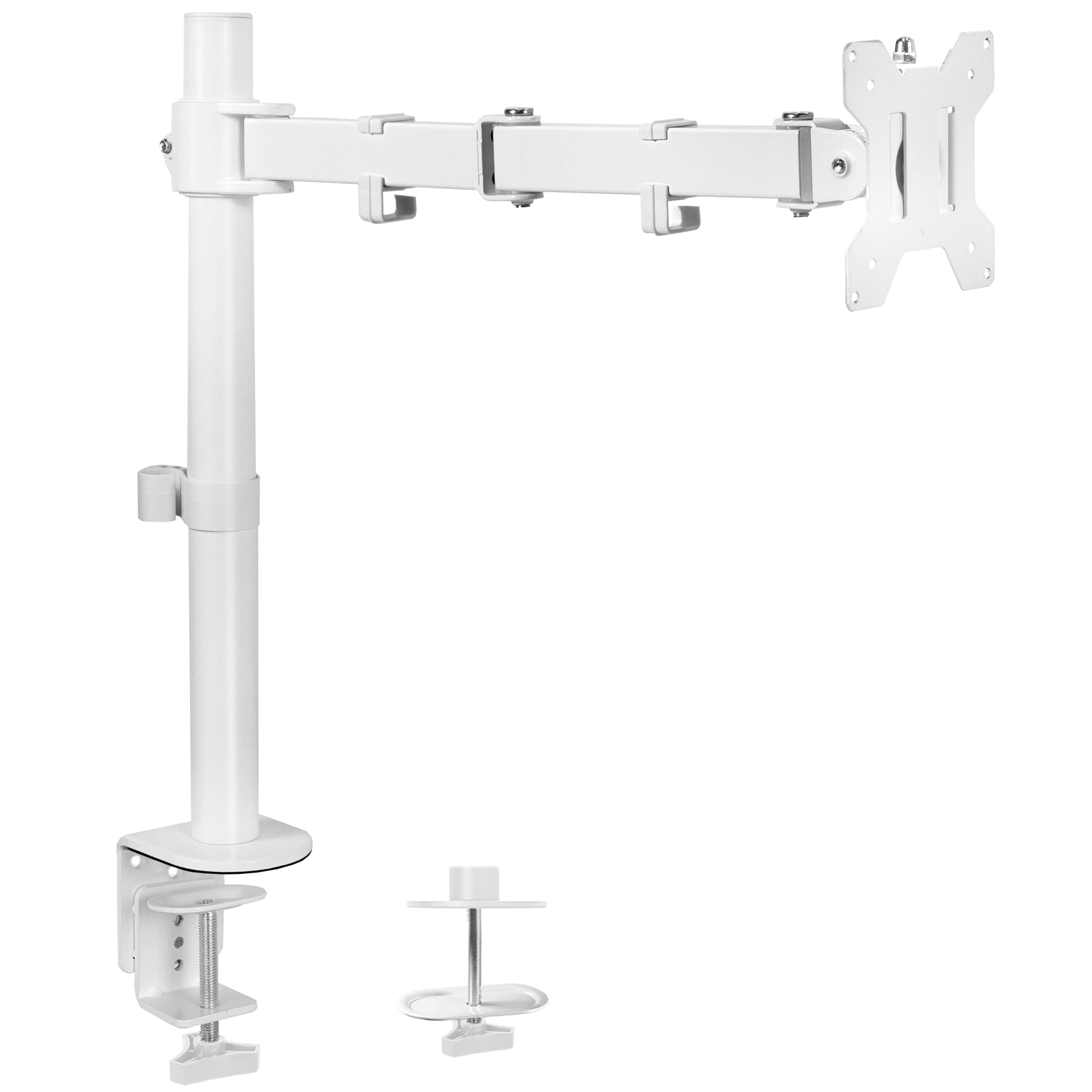 VIVO Single LCD Monitor Desk Mount Stand for One Screen Up to 27"