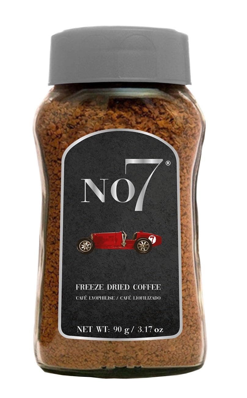 No. 7 Reserve Instant Coffee 3.17 OZ - Premium - Freeze Dried Coffee - Gluten Free- Kosher Certified - Non GMO