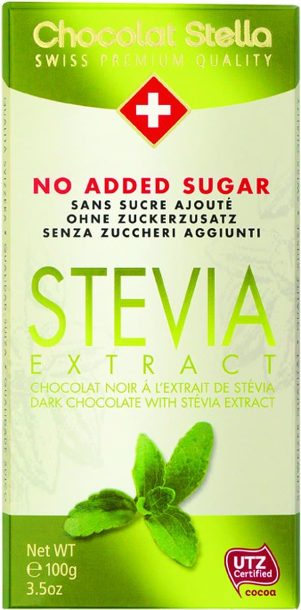 Chocolat Stella Dark Chocolate, Stevia Extract, 3.5 Ounce (Pack of 12)