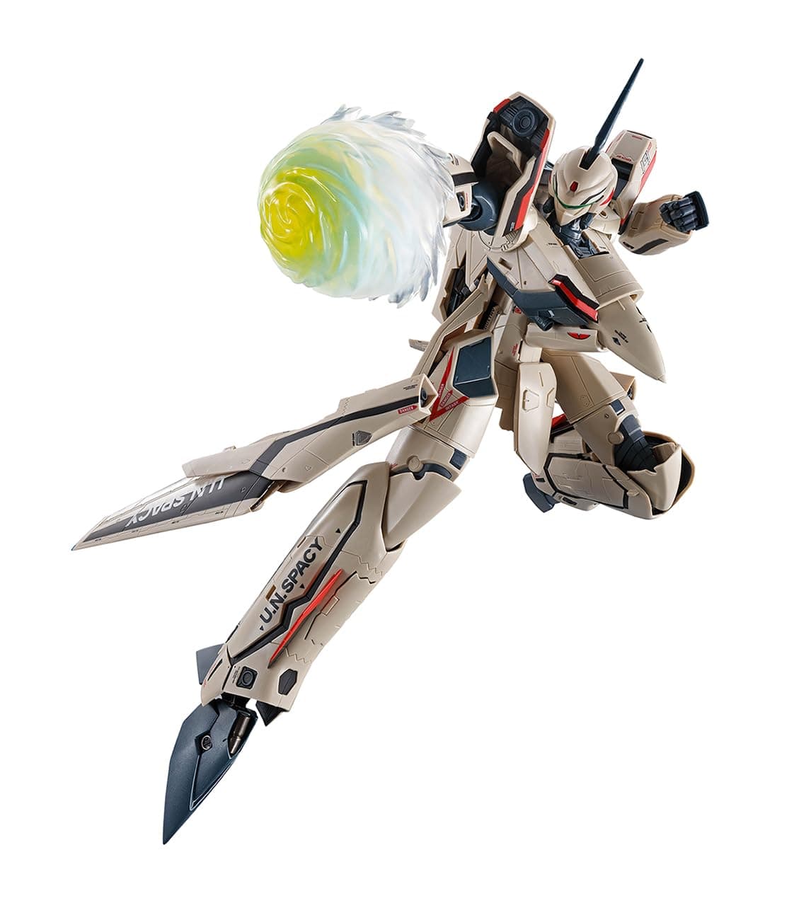 BANDAI SPIRITS DX Chogokin Macross Plus YF-19 Excalibur (Isamu Dyson Machine) Approx. 9.8 inches (250 mm), ABS & PVC & Die Cast Pre-painted Action Figure