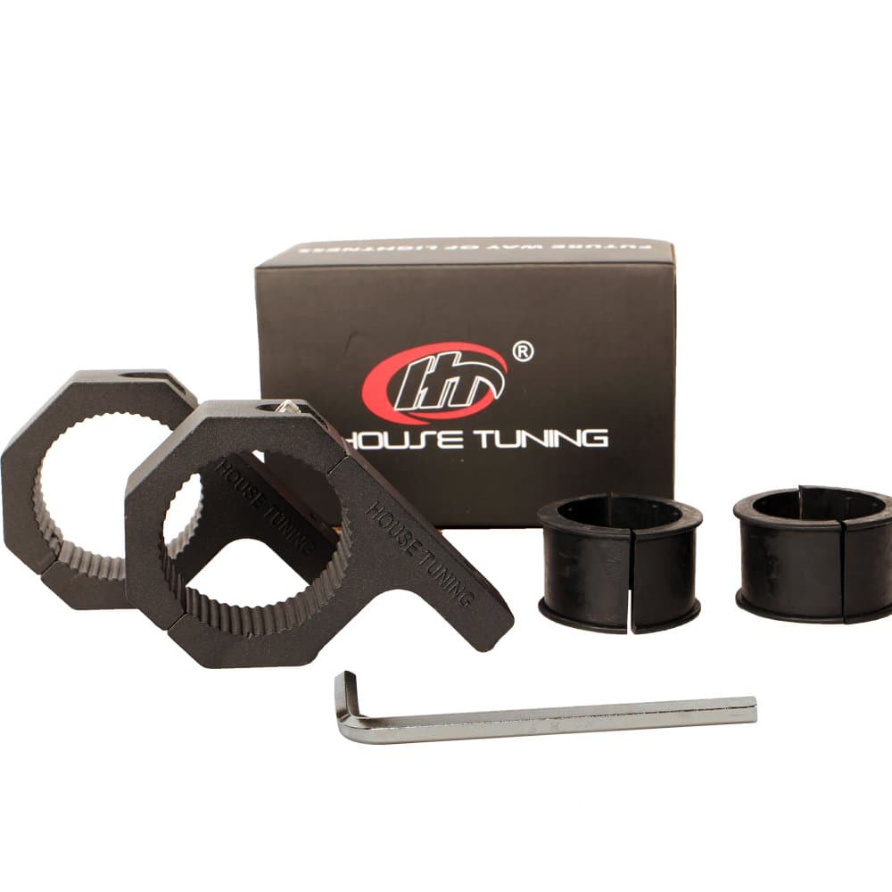 1.75 inche Roll Bar Clamp - 2Pack, Clamp 1 3/4 inch Bar,Tube Mount Bracket for Work HID LED Light Bar (2pcs-1.75" Clamp)