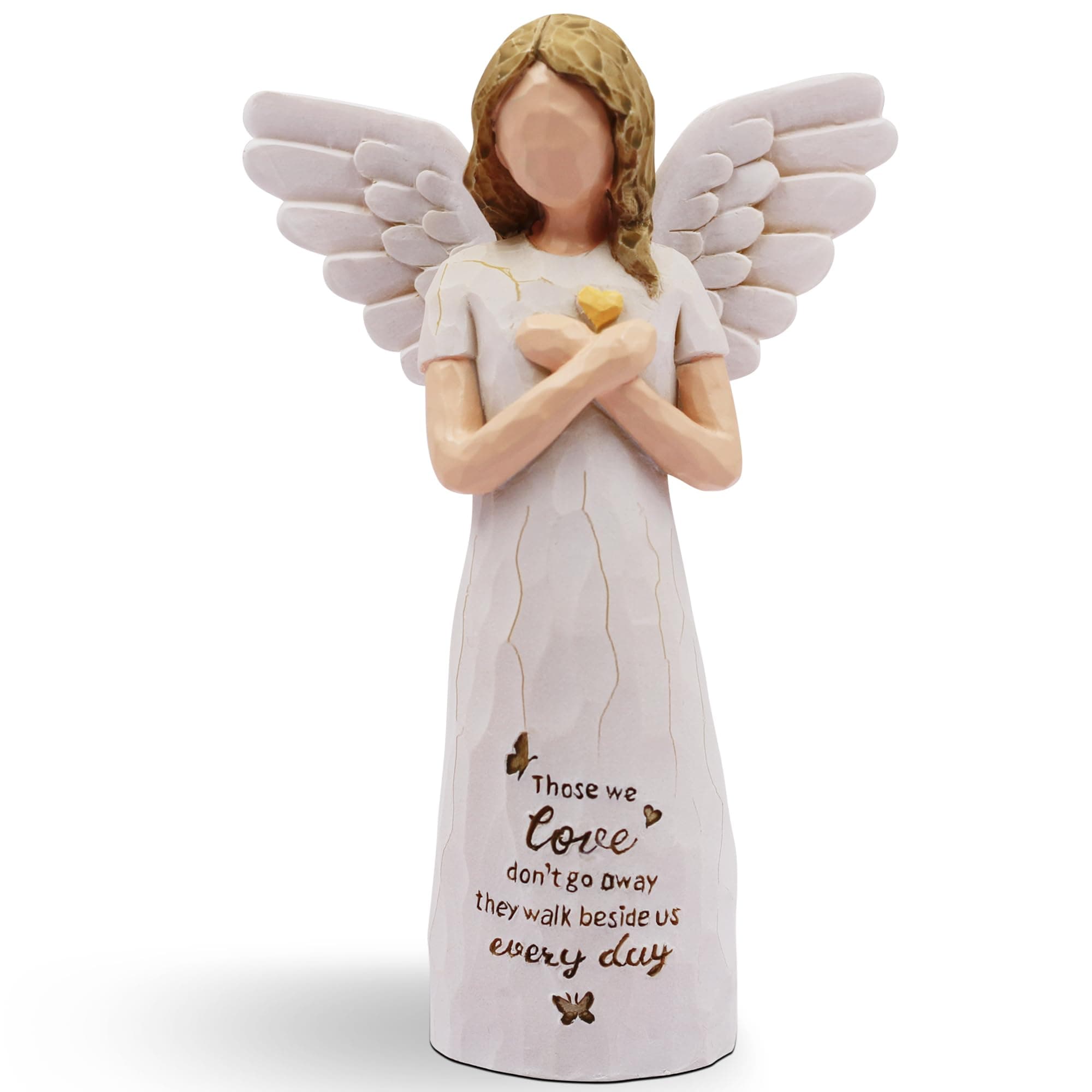 Sympathy Gifts for Loss of Loved One - Memorial Gifts, Sympathy Gift, Miscarriage Gifts for Mothers, Memorial Gifts for Loss of Dad, Mom, Bereavement Gifts - Angels Figurines