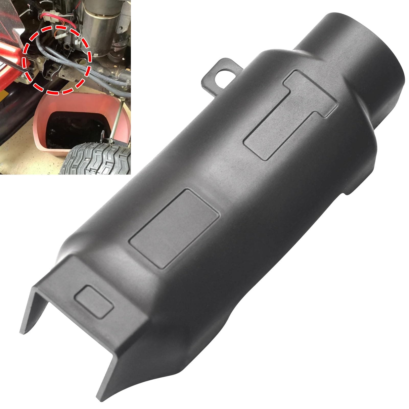 EZYPAK 731-05628 Oil Drain Sleeve Compatible with MTD Craftsman Huskee Troy Bilt Lawn Tractors, Replaces 73105628