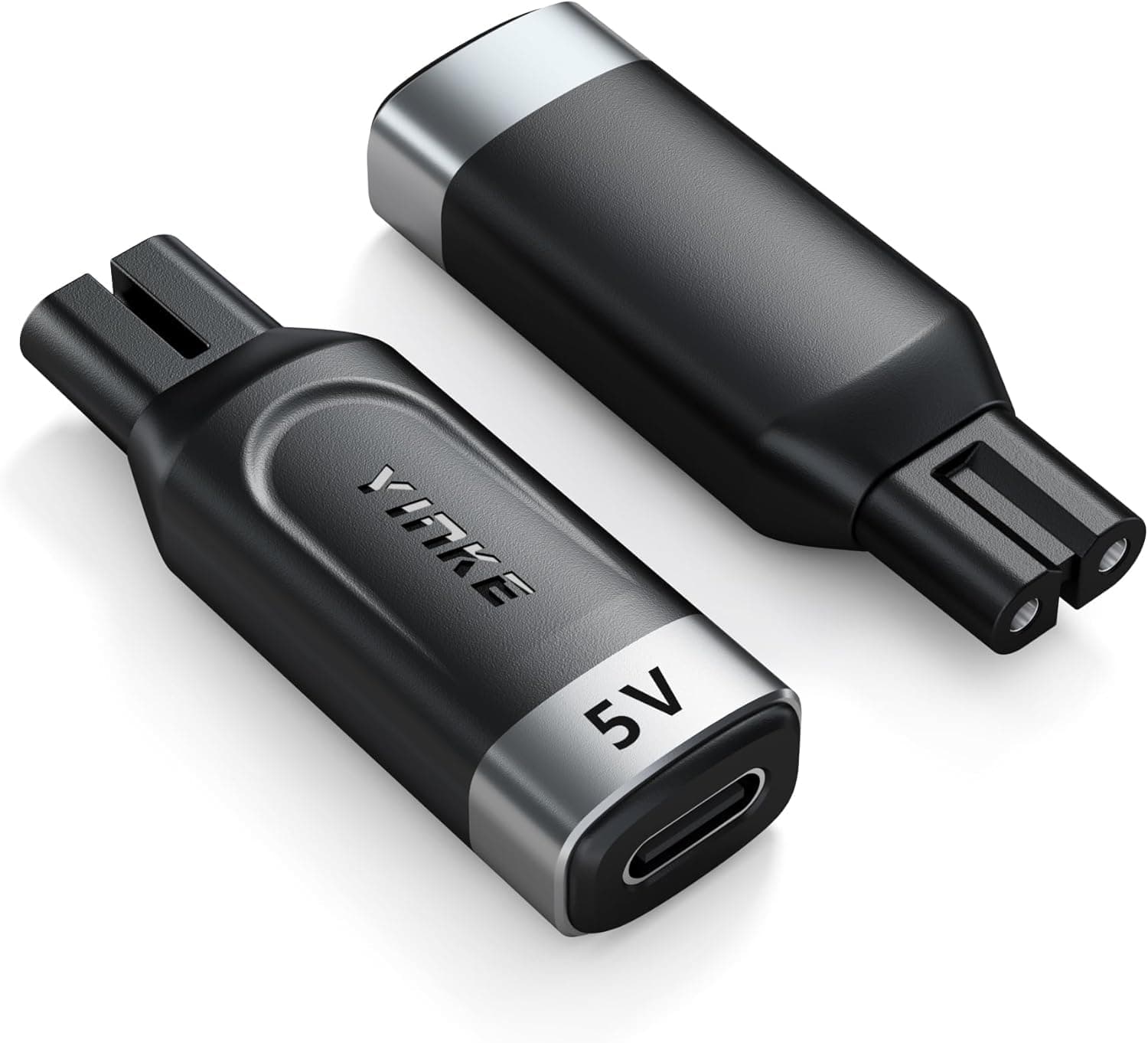 Yinke 5V USB-C Shaver Adapter for OneBlade QP2834/QP4530/MG5910 Series, Multigroom Trimmer Type-C Charger Converter (Cable Not Included)