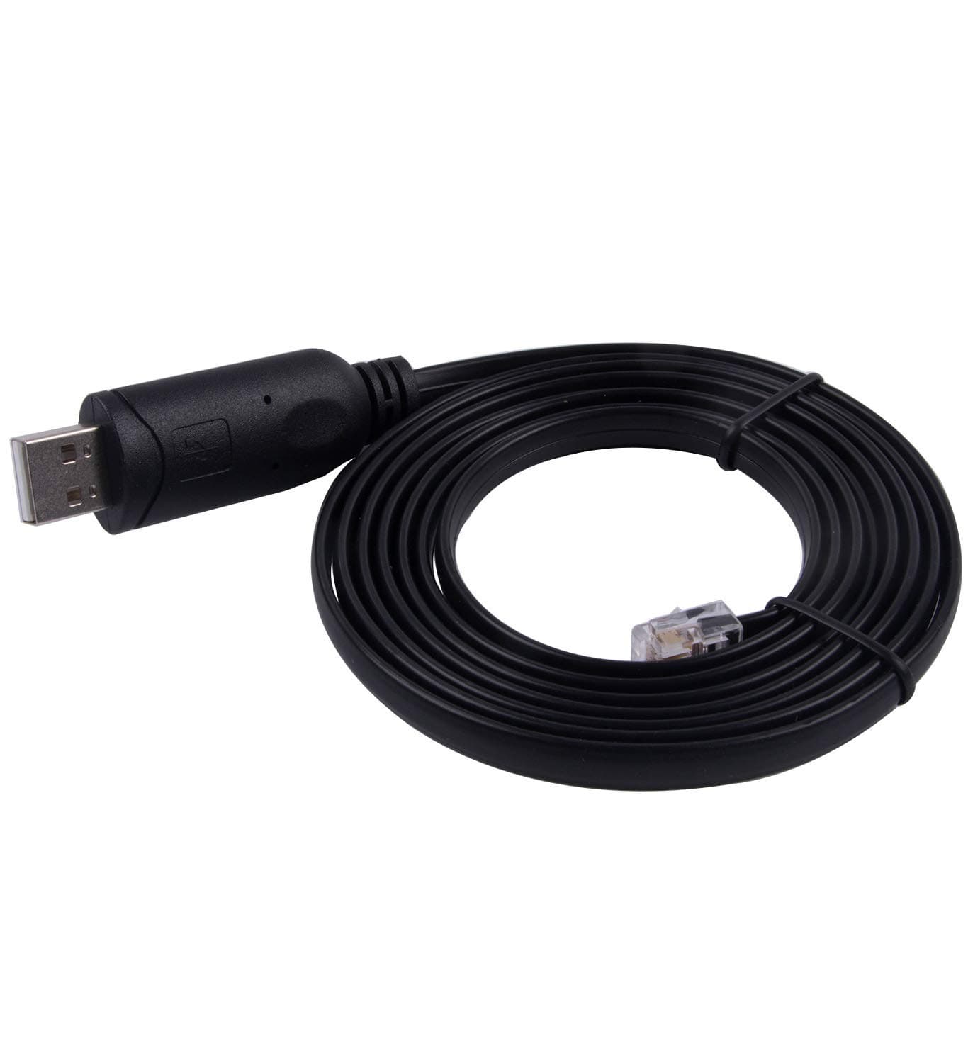 usangreen USB to RJ12 6P6C RS232 FTDI Serial Converter APC PDU Cable for APC UPS 940-0144