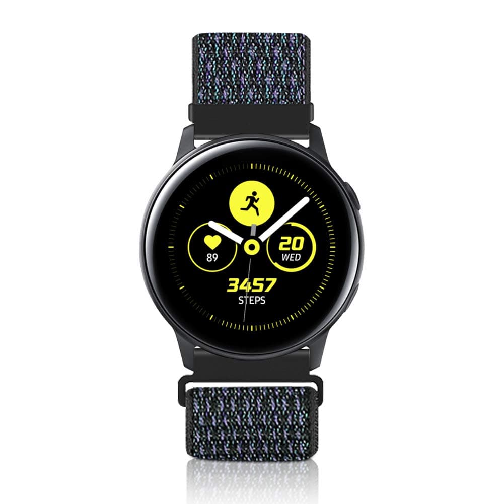 WNIPH 22mm Quick Release Watch Band Compatible with Galaxy 46mm, Gear S3 Frontier/Classic, Fossil Gen 5/Men's Gen 4/Women Gen 4, Nylon Replacement Sport Strap(Super Grape Purple, 22mm)