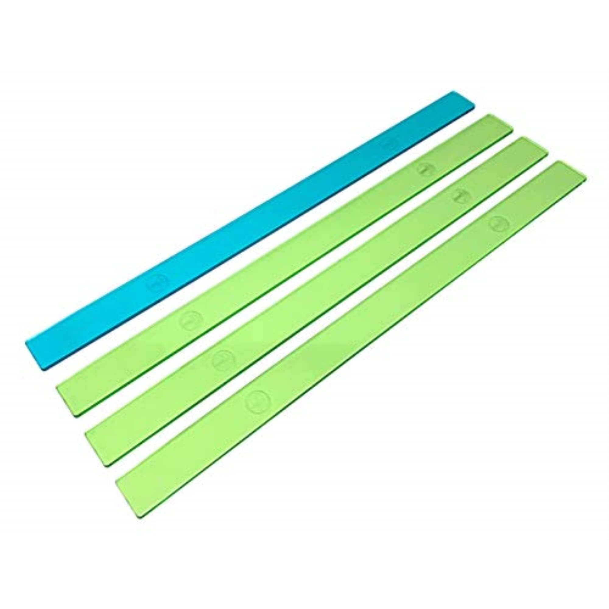 Mahjong Pushers for Chinese Standard 34mm Size Tile, Made in Taiwan, Length 46cm, Set of 4