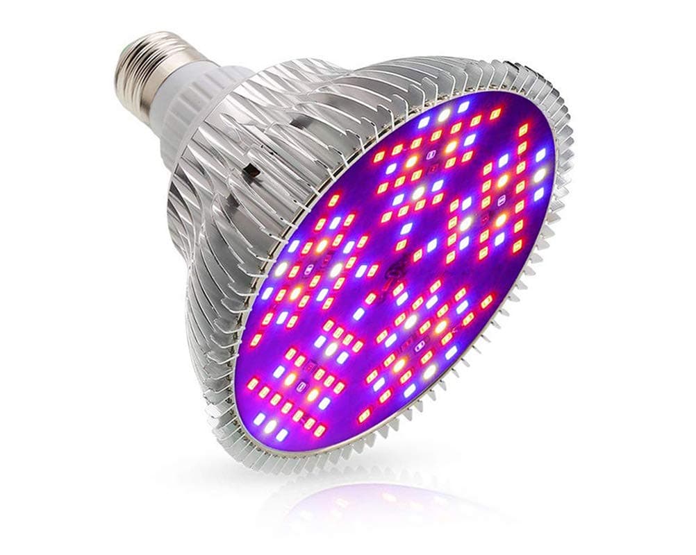100W LED Grow Light Bulb, WECLUB 150 LEDs 3 Mode Full Spectrum Bloom Growth Plant Growing Lamp, E27 E26 Indoor Plant light for Vegetable Greenhouse Hydroponic Grow Tent, AC.85-265V. [FCC,CE,ROHS CERT]