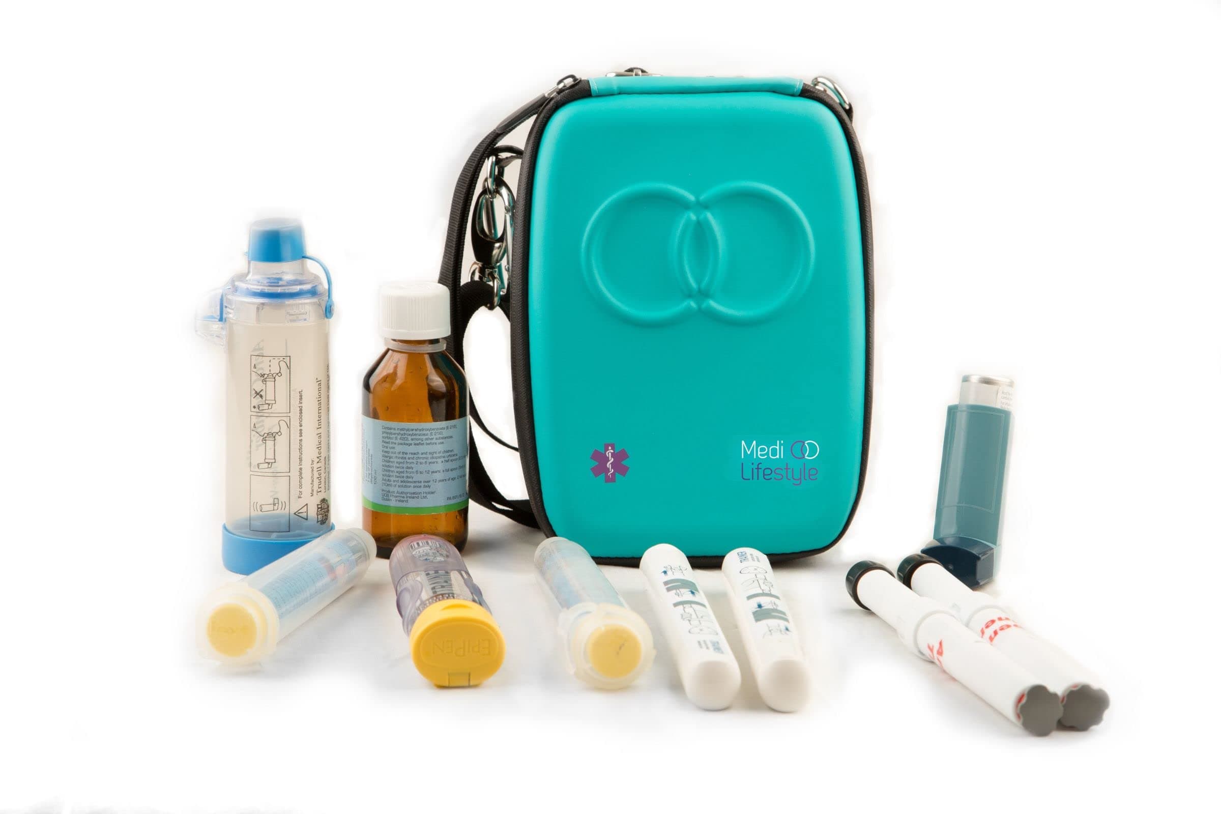 EpiPen Bag - Insulated EpiPen Case with Guides for EpiPen and Jext Auto-injectors