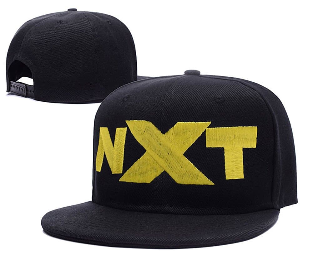 NXT Logo Adjustable Snapback Embroidery Hats Caps Black