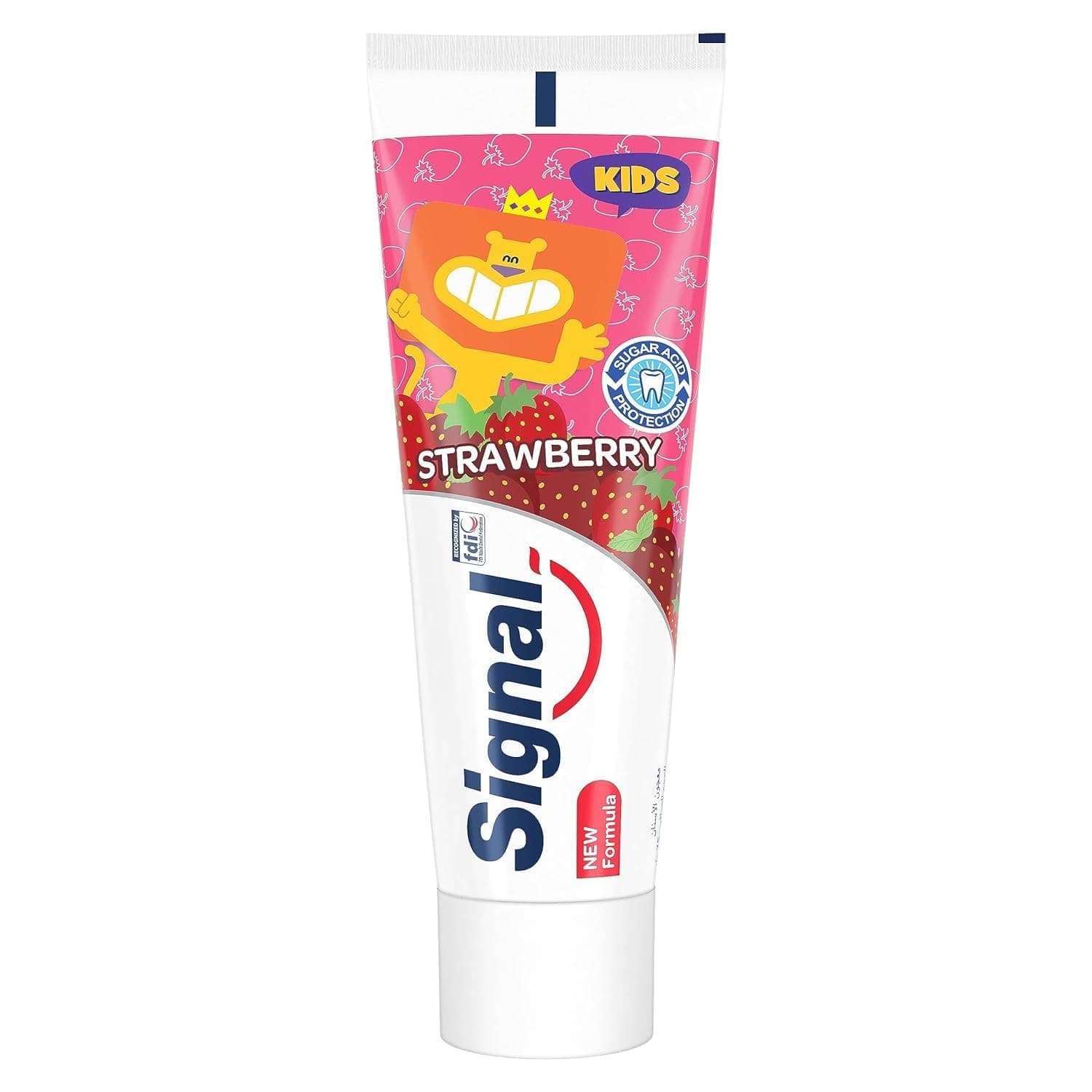 SIGNAL Kids, Toothpaste, Strawberry, Prevents Tooth Cavities, for 2-6 years, 50ml