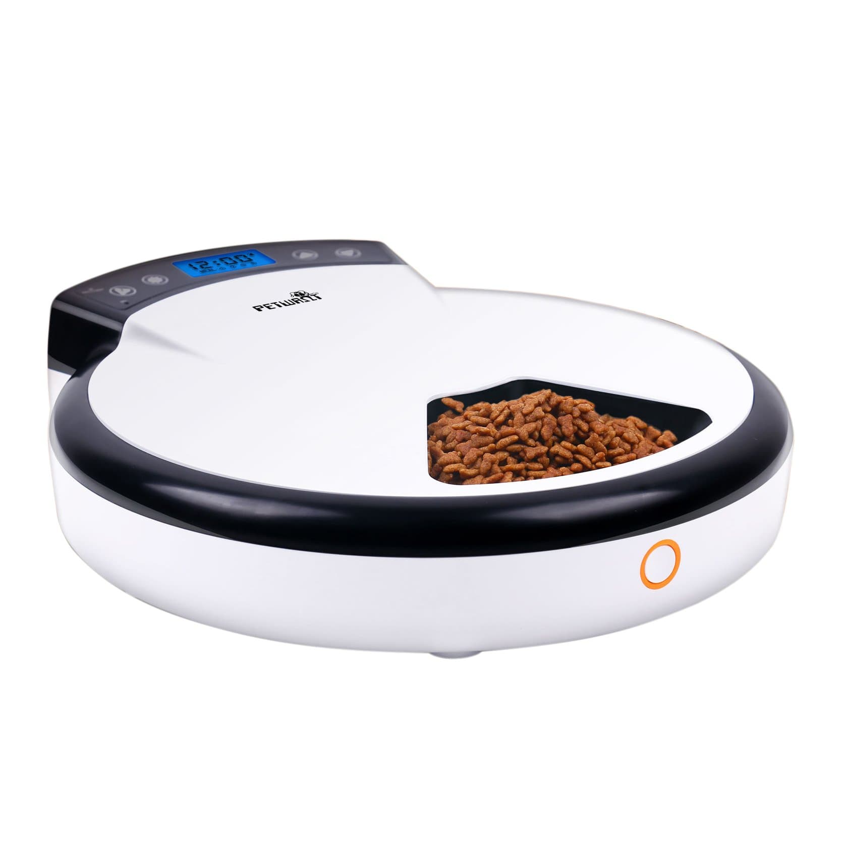 Petwant 5-Meal Automatic Pet Feeder For Cat And Dogs