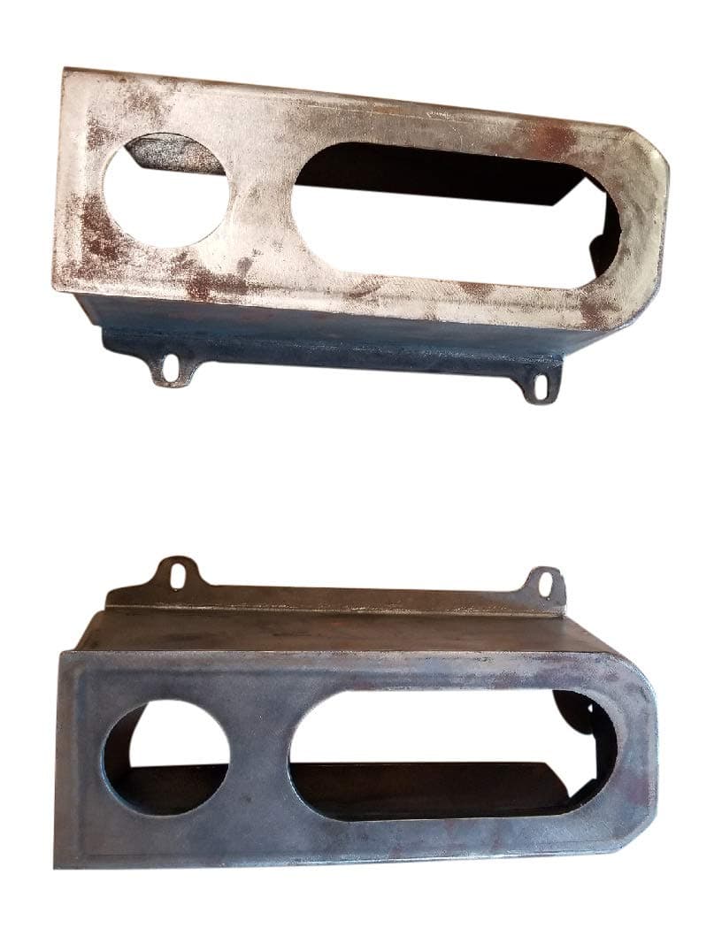 Pair of Tail Light Housings with LED Light kit for 1997-2001 Jeep Cherokee XJ