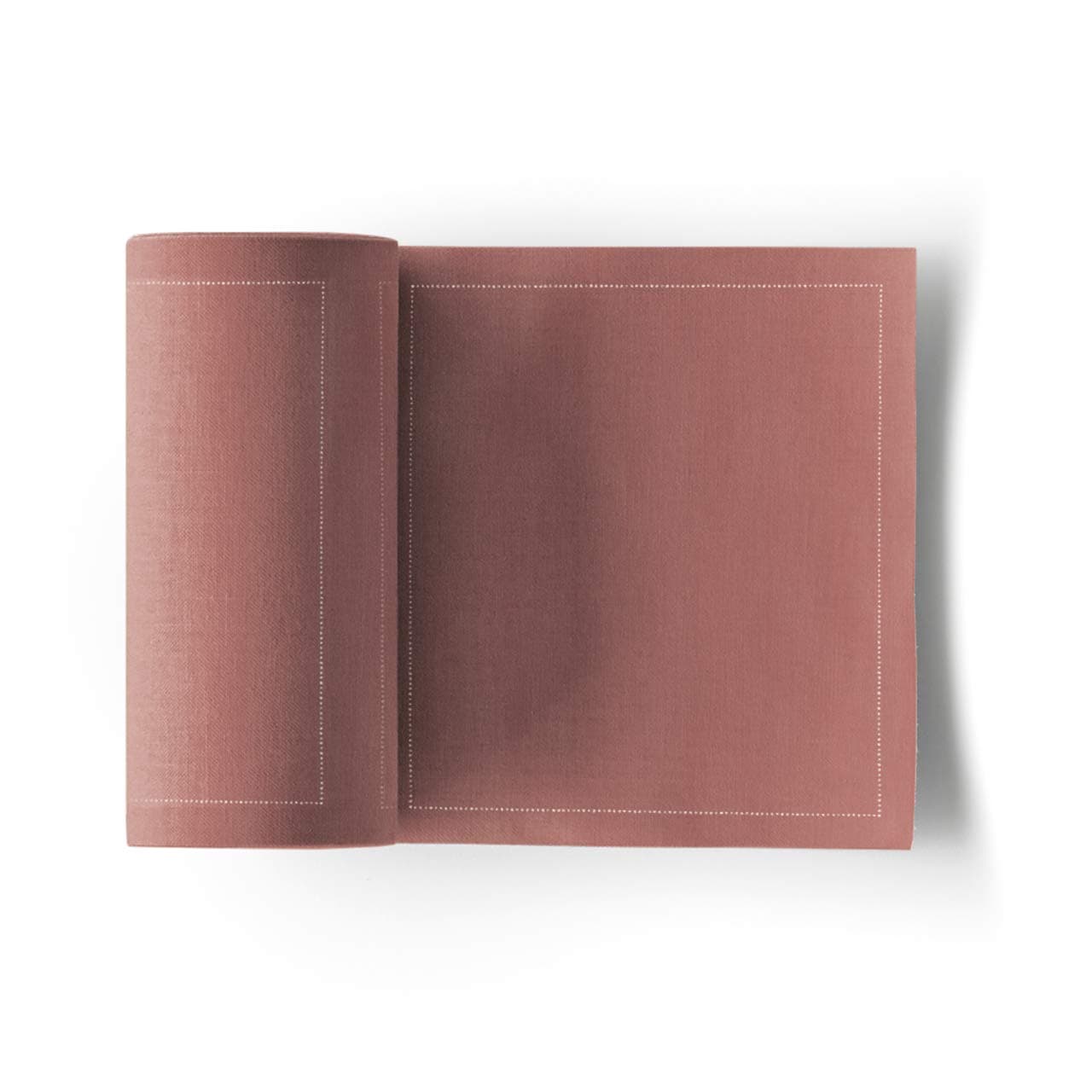 MY DRAP Basics Cotton Cocktail Napkin, Dusty Pink, 50 Units per roll