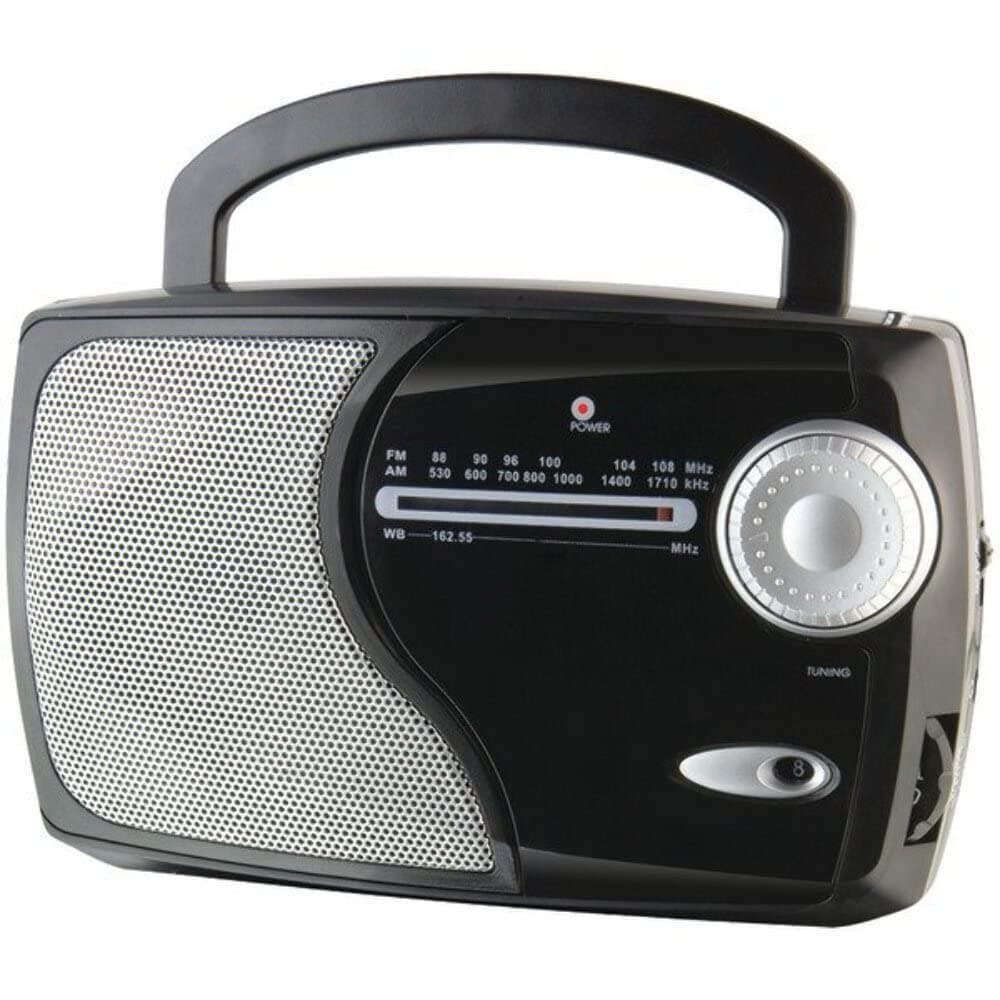 GPX Weatherx WR282B Weather and Alert Radio (Black)