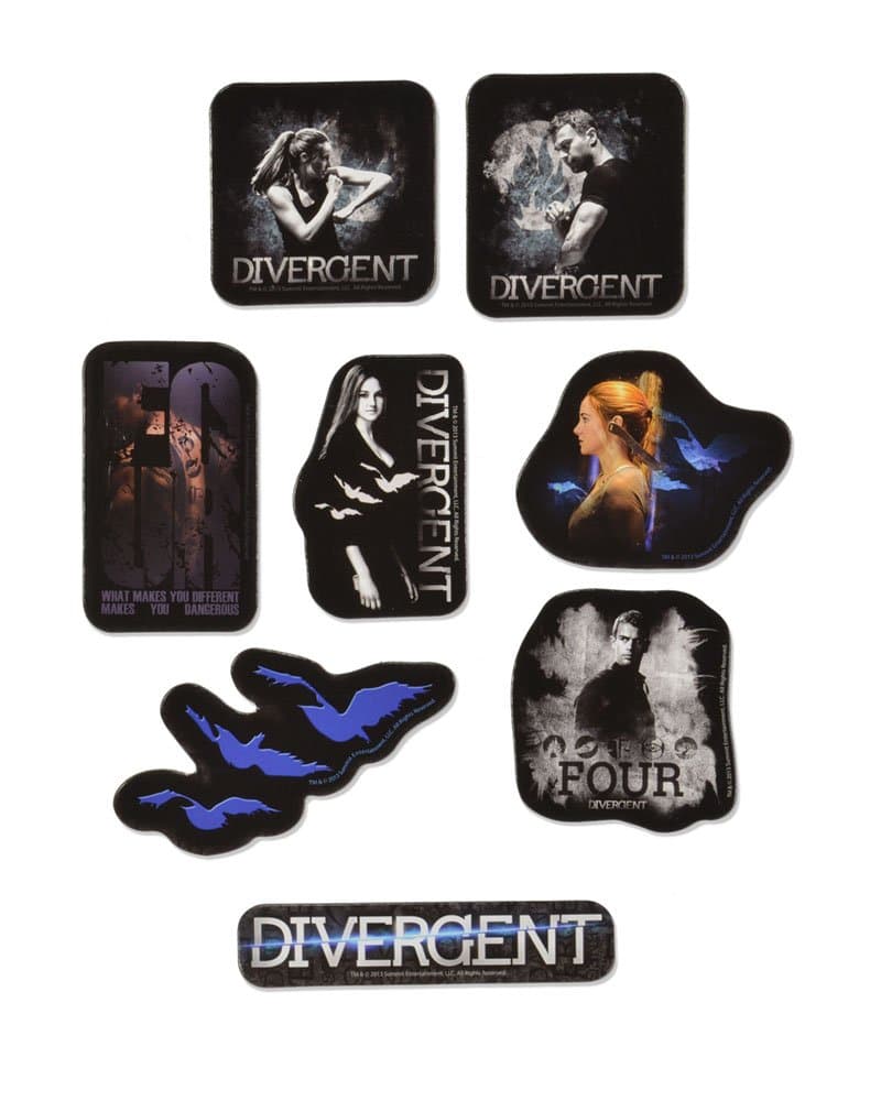 Divergent Movie "Divergent Sticker Set (8-Piece)