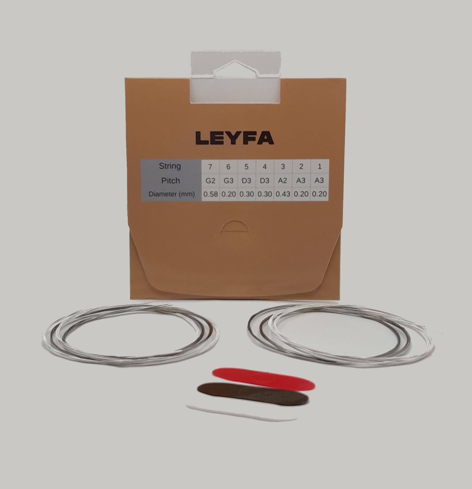 Saz Baglama Strings for Turkish Long Neck Baglama Premium Strings 2 Sets with 3 Tezene Picks