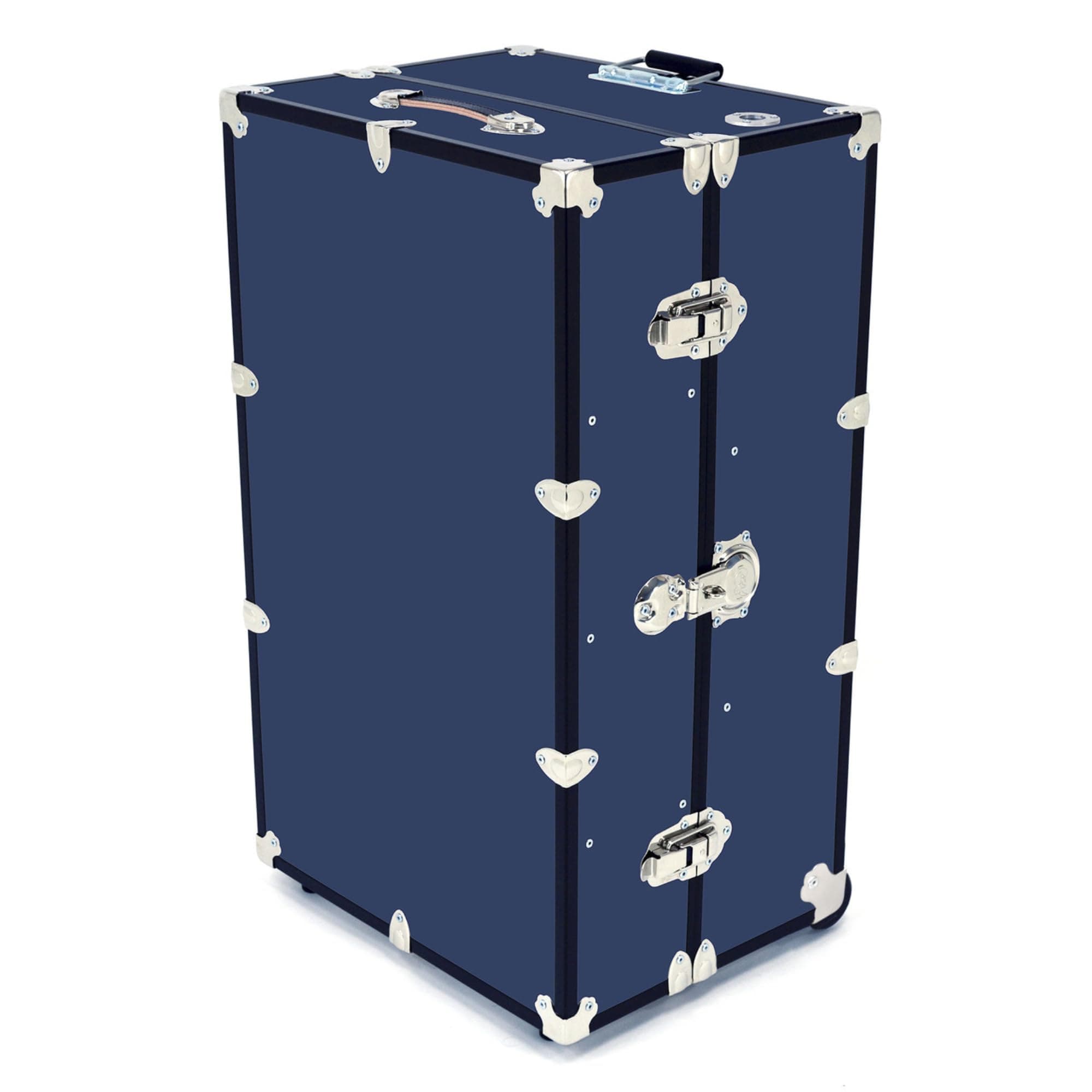 Rhino Trunk & Case Dance Star Wardrobe Trunk with Wheels - Lockable 35”x21”x16” Dance Luggage Bag with Portable Clothes Rack. For Costumes, Competitions, Recitals, or Pageants. Made in the USA