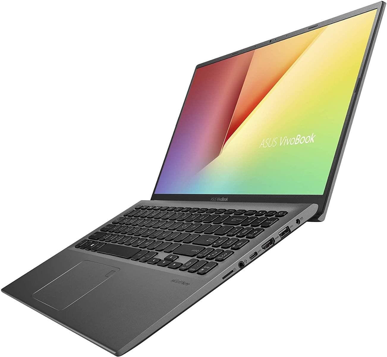 VivoBook 15 Thin and Light Laptop, 15.6” FHD, Intel Core i3-8145U CPU, 8GB RAM, 128GB SSD, Windows 10 in S Mode, F512FA-AB34, Slate Gray