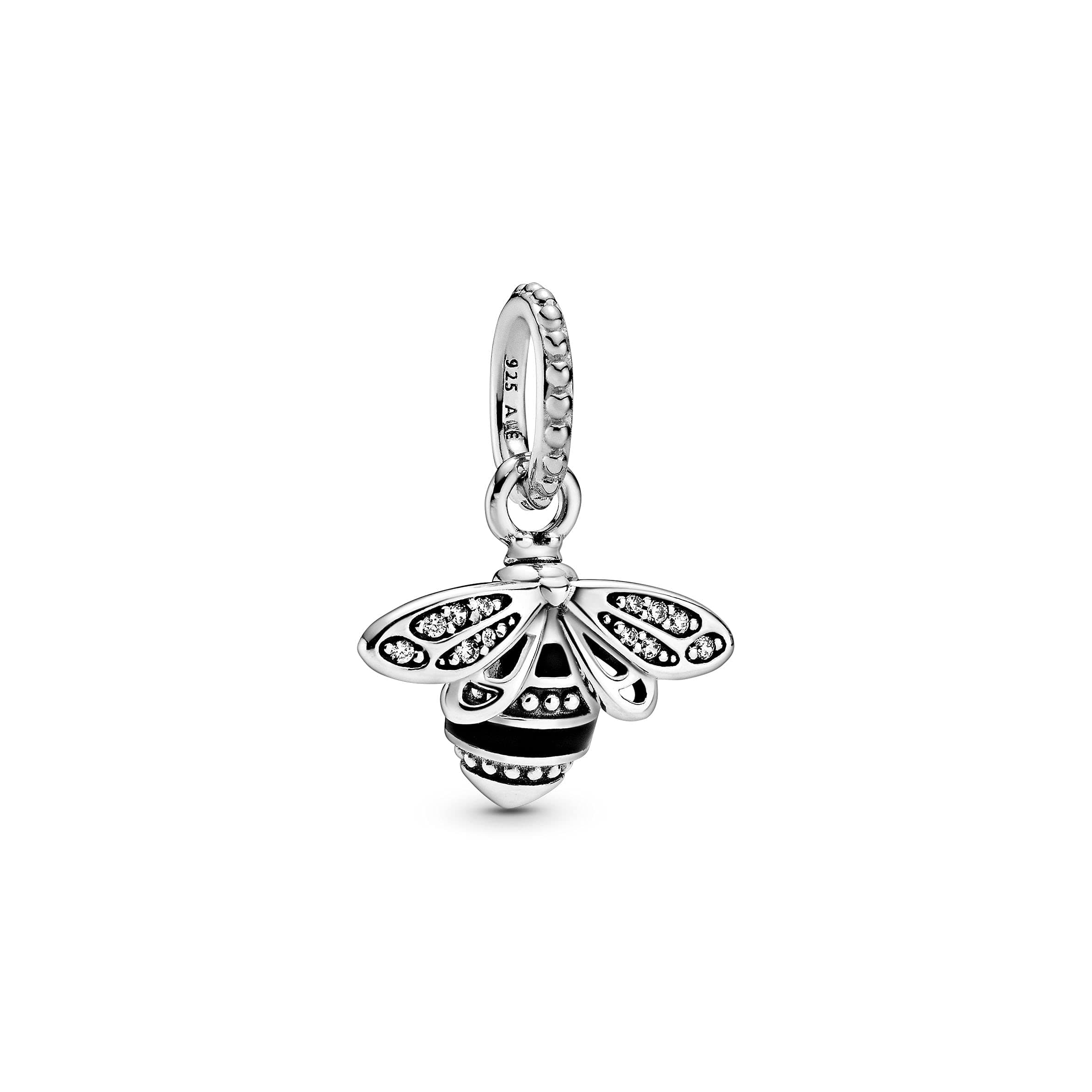 Pandora Sparkling Queen Bee Pendant 398840C01, No Gift Box